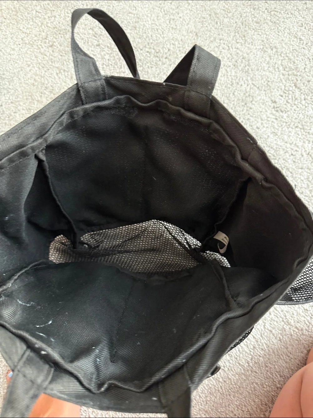 Target Black Mesh Bath Storage Caddy Tote